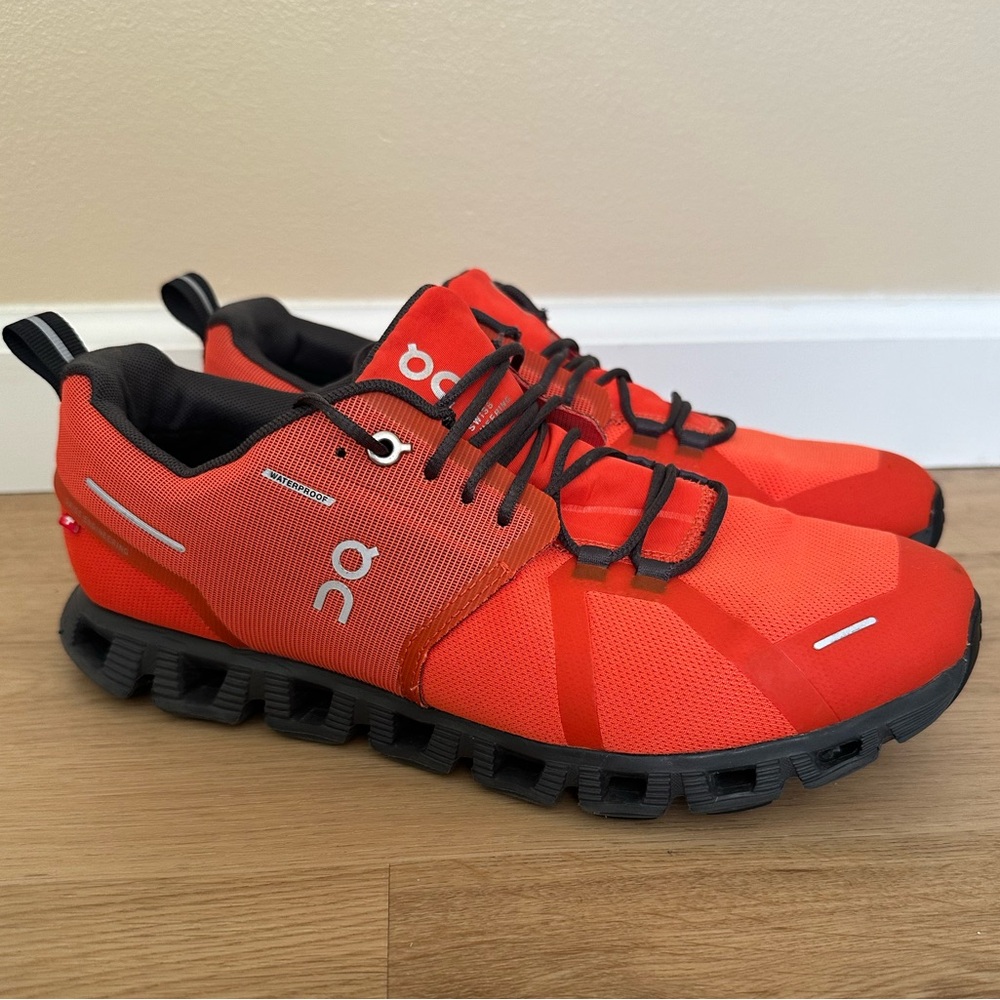On Orange Cloud 5 Waterproof Sneakers - Picture 5 of 10